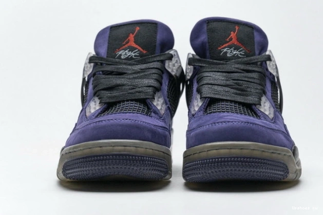 Air AJ4-766302 Scott x Purple Retro 4 Jordan Travis 0515